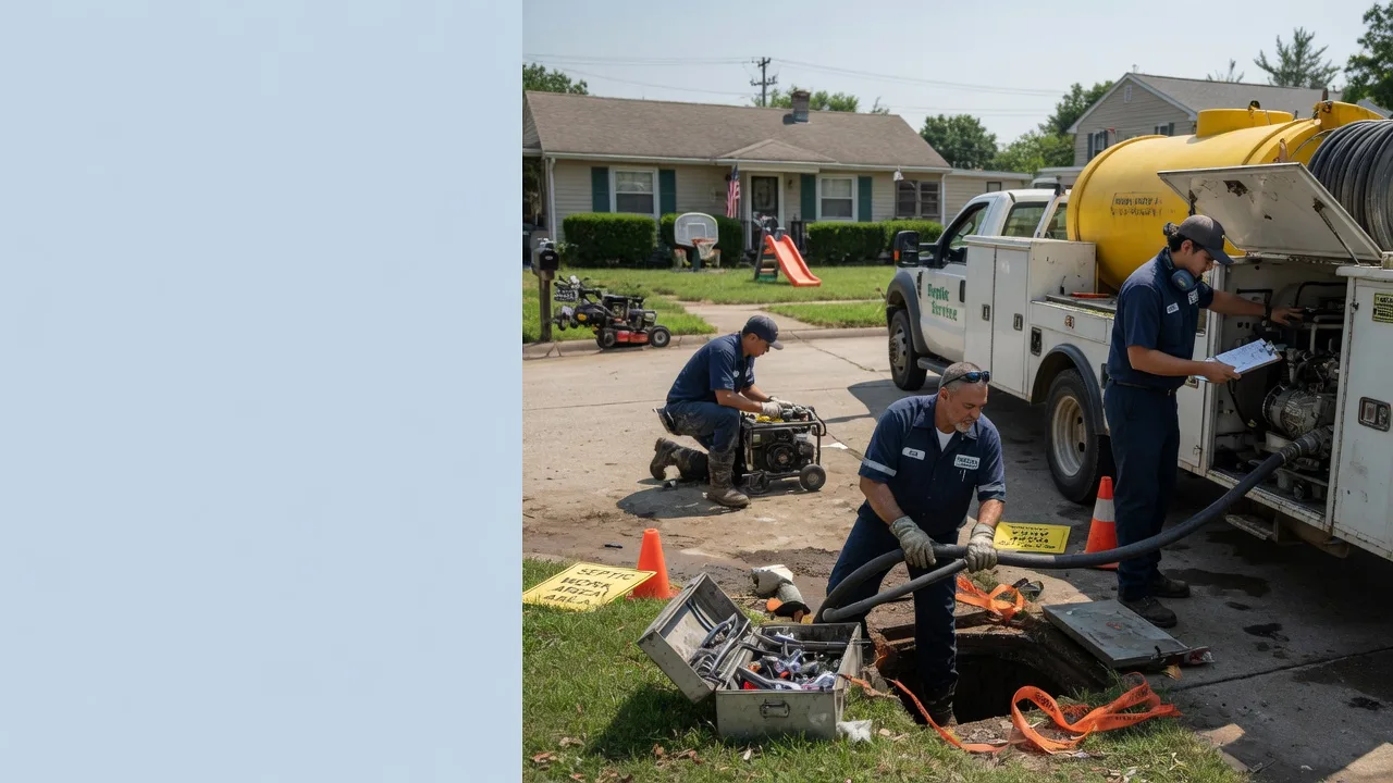 Septic Tank Pumping in Eau Galle, WI near me